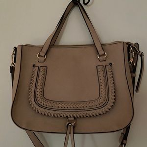 SOLE SOCIETY SATCHEL BLUSH EUC